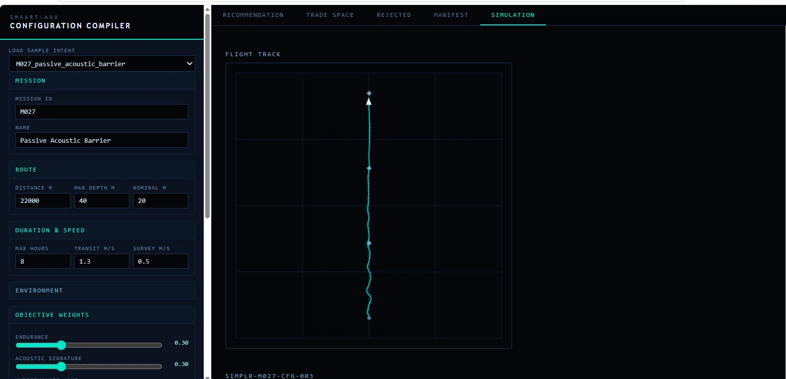 COMPILR configuration compiler simulation interface